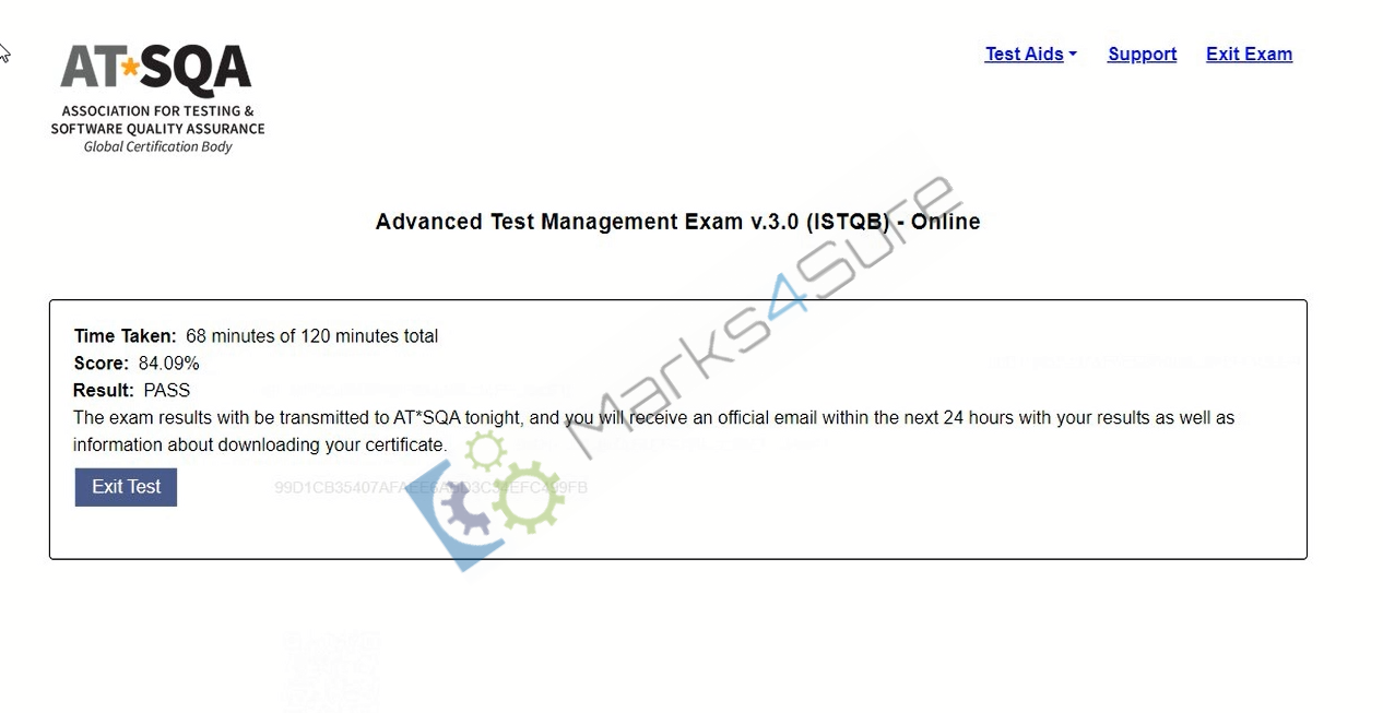 ATM Practice Test Questions