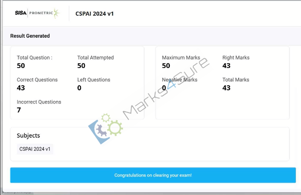 CSPAI PDF Dumps