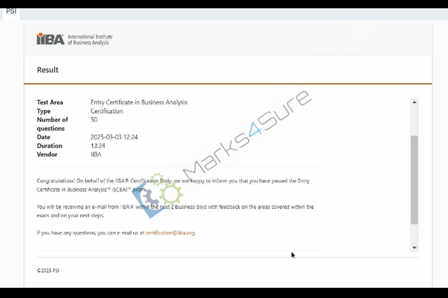ECBA Exam Preparation