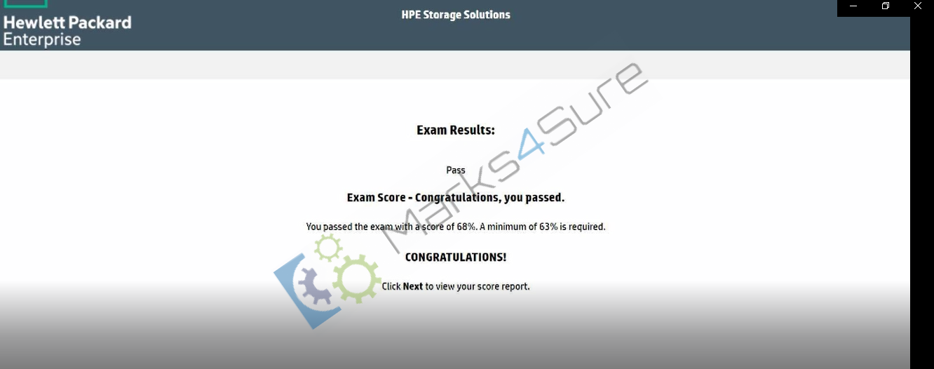 HPE0-J68 Verified Exam Questions