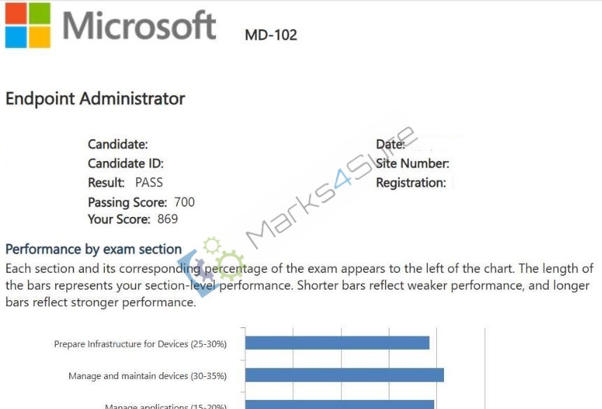 MD-102 exam questions and answers