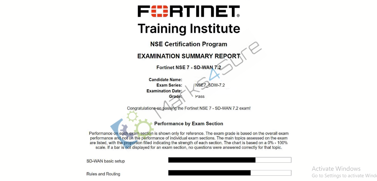 NSE7_SDW-7.2 Practice Test Questions