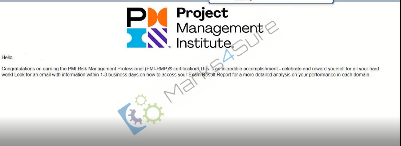 PMI-RMP exam questions and answers