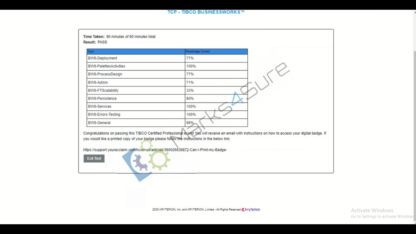 TCA-Tibco-BusinessWorks exam dumps