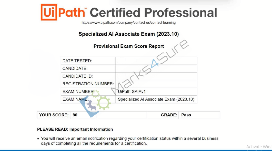 UiPath-SAIAv1 PDF Dumps